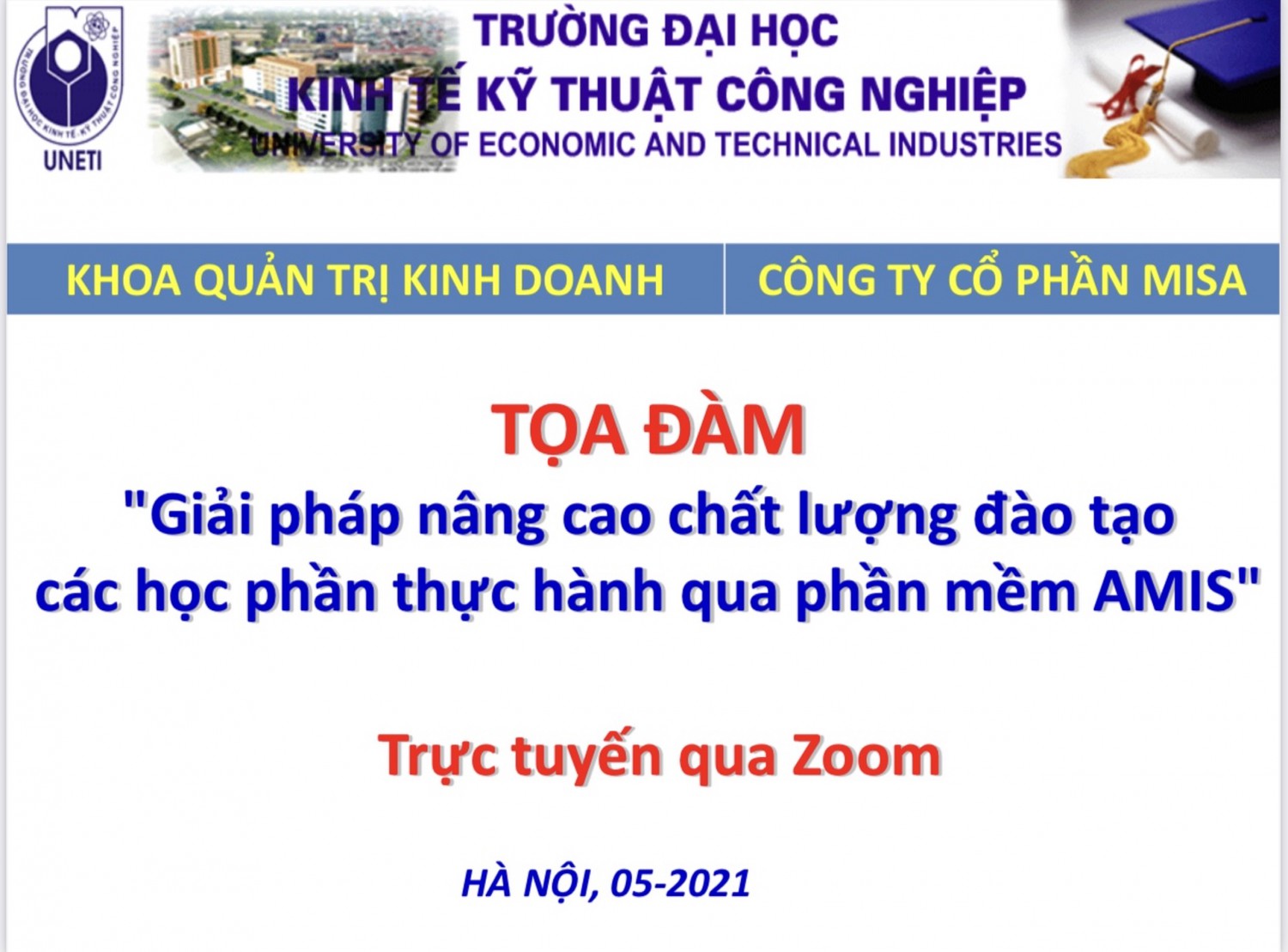 TỌA ĐÀM